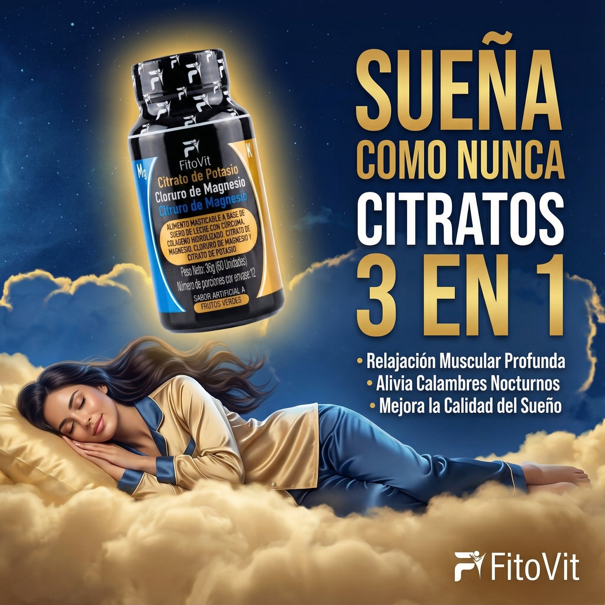 CITRATOS X 60 UND FITOVIT