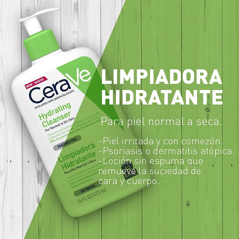 Cerave Limpiador Espumoso Facial 562 Ml