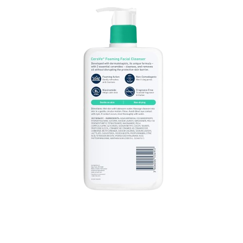 Cerave Limpiador Espumoso Facial 562 Ml