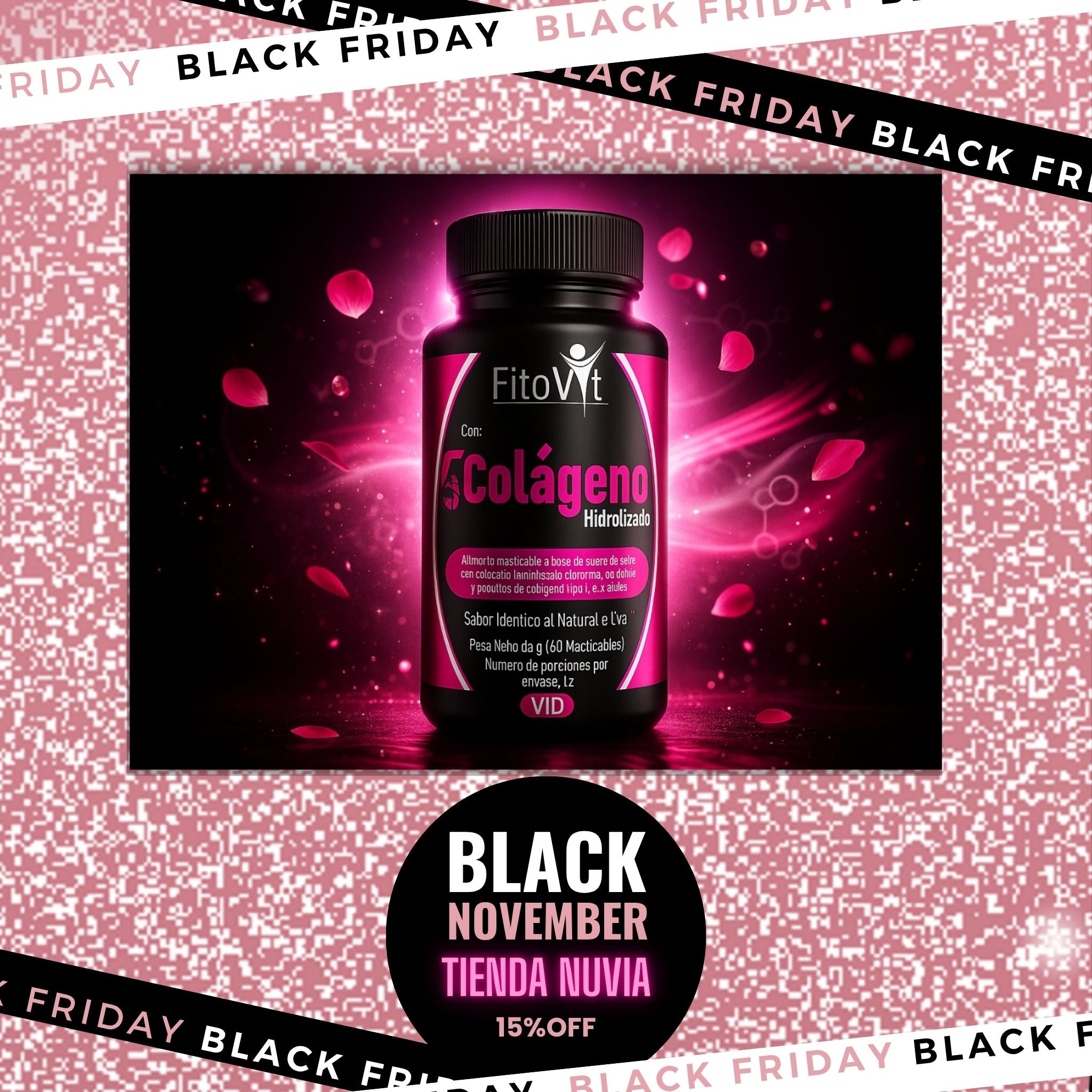5 COLAGENOS X 60 UND FITOVIT - 15% DE DESCUENTO - ÚLTIMAS UNIDADES