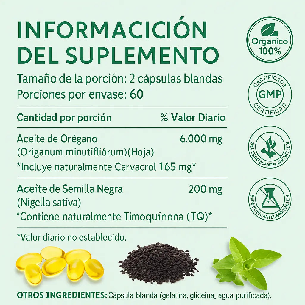Aceite de Orégano
