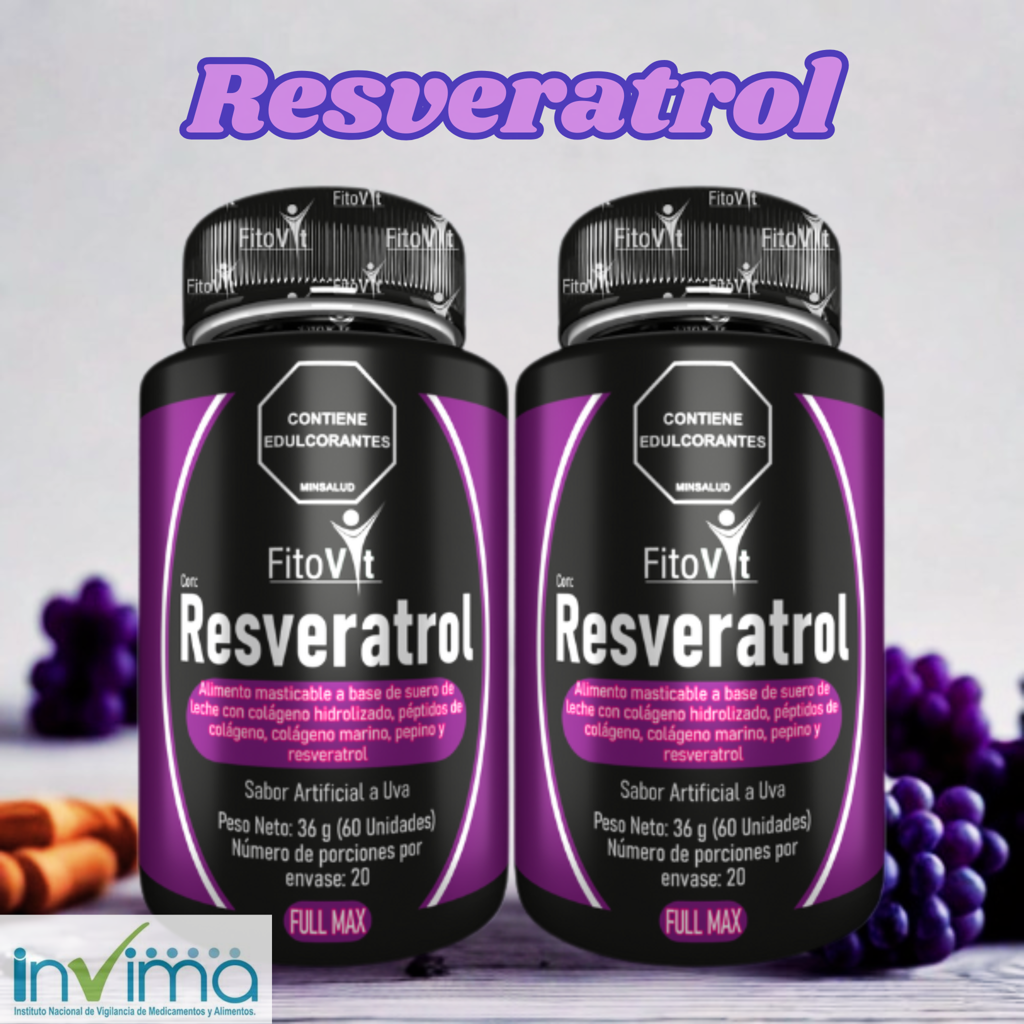 RESVERATROL X 60 UND FITOVIT