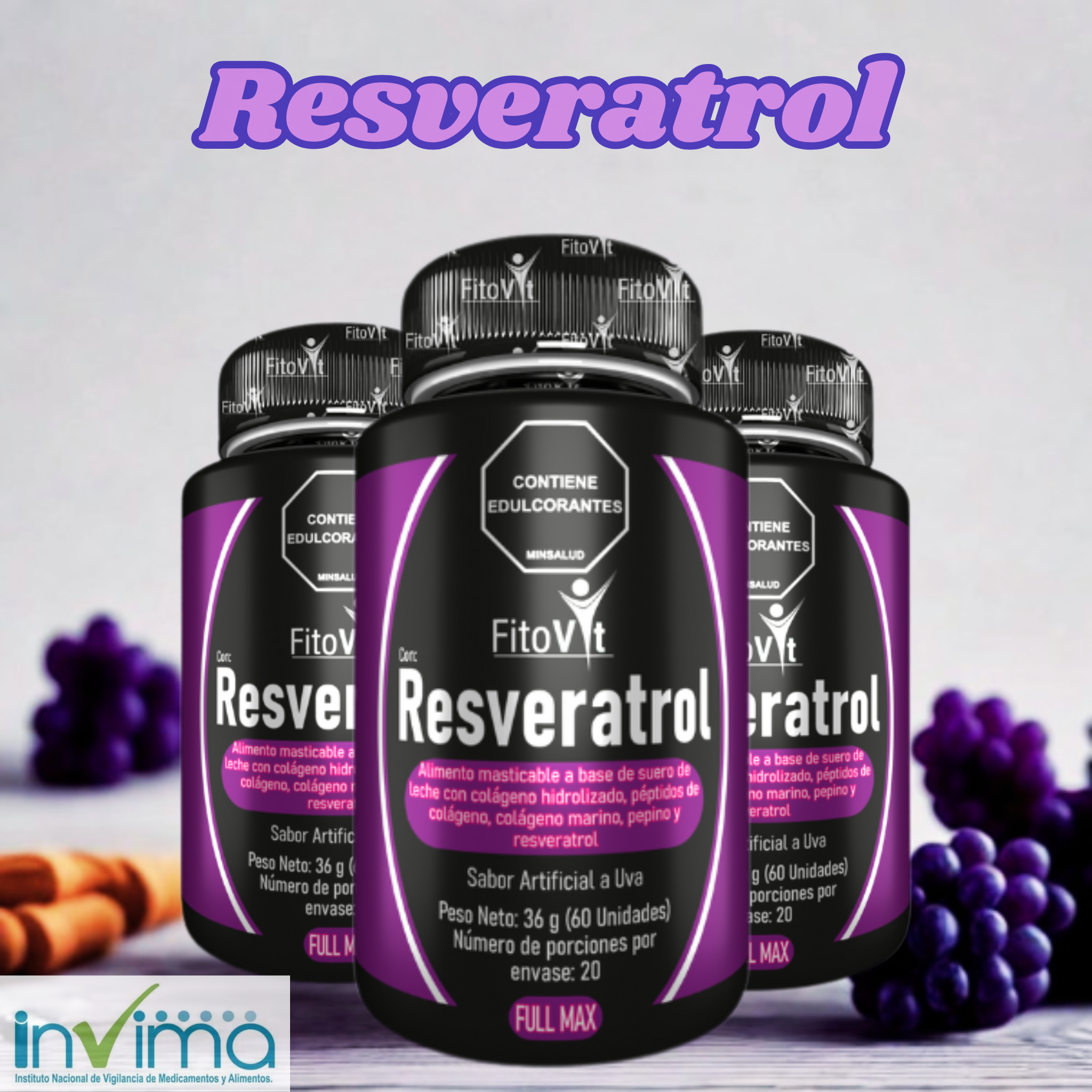 RESVERATROL X 60 UND FITOVIT