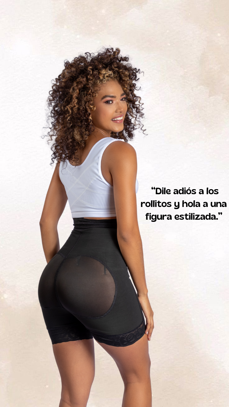 PANTALÓN CORTO DE TIRO ALTO