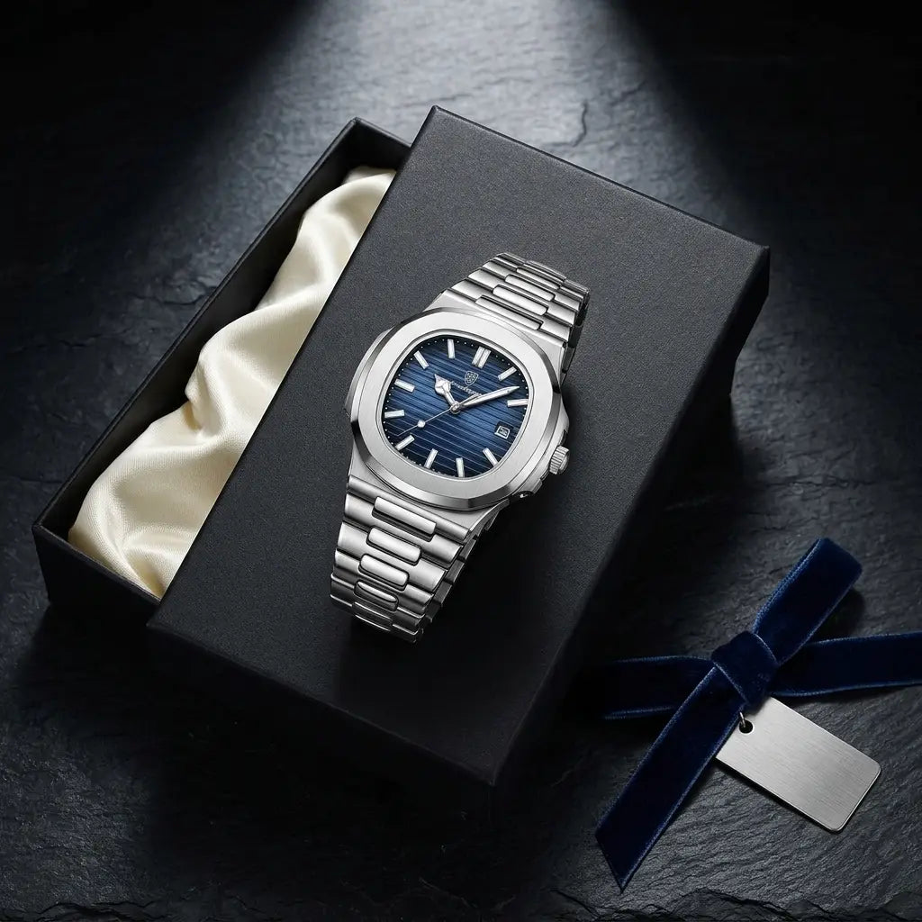 Reloj Nautilus Blue — Acero 316L
